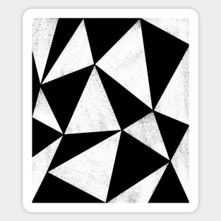 Black and White Pattern. Sticker